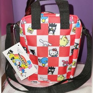 Sanrio Hello Kitty and Friends Crossbody Bag Tote Lunchbox Purse
